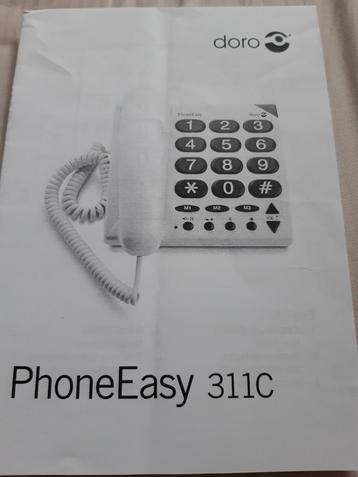 vaste telefoon met grote toetsen beschikbaar voor biedingen