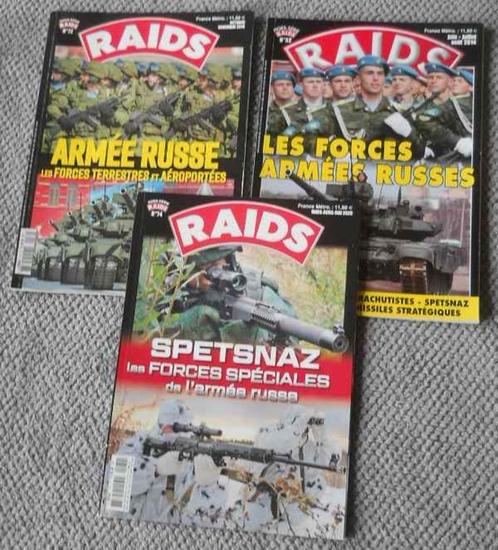 RAIDS - Armée russe (lot de 3 numéros hors-série), Boeken, Oorlog en Militair, Gelezen, 1945 tot heden, Ophalen