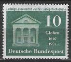 Allemagne Bundespost 1957 - Yvert 137 - Justus Liebig (PF), Envoi, Non oblitéré