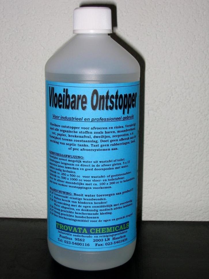 Vloeibare Ontstopper Strong, Huis en Inrichting, Schoonmaakartikelen, Schoonmaakmiddel, Ophalen of Verzenden