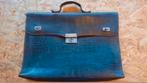 Zeer oude vintage Lederen aktentas, Handtassen en Accessoires, Tassen | Schooltassen, Ophalen of Verzenden, Gebruikt
