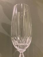 8 kristallen champagne glazen geslepen kristal karaf, Antiek en Kunst, Ophalen