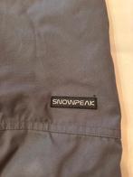 Grijze skibroek heren, Maat 52/54 (L), Gedragen, Snowpeak, Ophalen