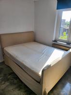 Tweepersoons bed met goede matras, Ophalen, Zo goed als nieuw
