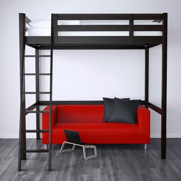 IKEA mezzanine en matras van 140/200 cm in nieuwstaat  beschikbaar voor biedingen