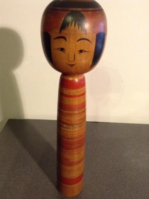 Kokeshi - Traditionele Japanse houten pop / 30, Antiquités & Art, Antiquités | Jouets, Enlèvement ou Envoi