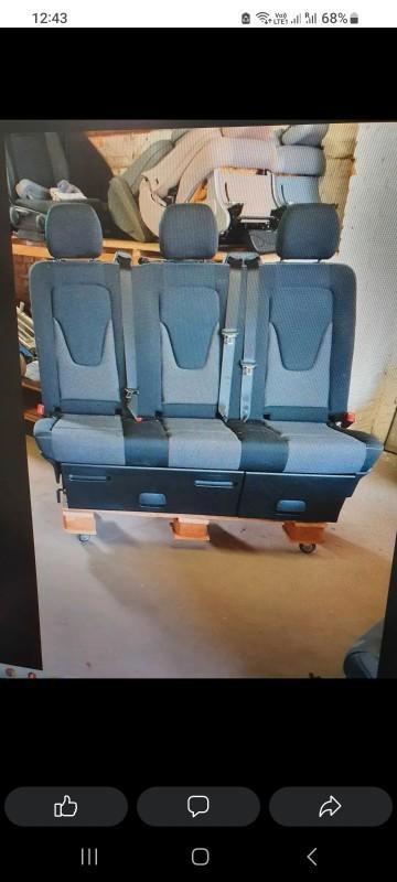 Santiago Mercedes Class V 250 300 447 slaapplaatsen, Auto-onderdelen, Interieur en Bekleding, Nieuw, Ophalen of Verzenden