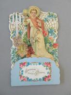 souvenir premiere communion antieke pop up communiekaart, Verzamelen, Verzenden, Zo goed als nieuw, Kind, Prent