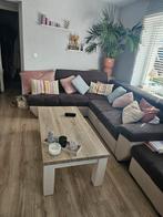 Gratis hoeksalon + poef, Huis en Inrichting, Ophalen of Verzenden, Gebruikt