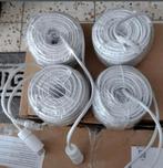 4 cables RJ45 pour caméras et réseaux nouveau longueur: 12 m, Enlèvement ou Envoi, Neuf