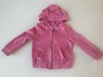Roze fluwelen vestje met kap maat 98/ 104, in perfecte staat, Kinderen en Baby's, Kinderkleding | Maat 104, Meisje, Trui of Vest