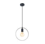 Lampe suspension métal noir, Maison & Meubles, Lampes | Suspensions, Comme neuf, Enlèvement ou Envoi, Métal