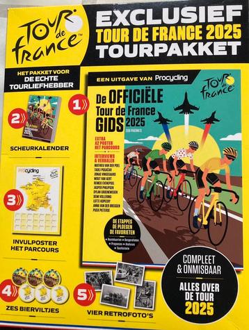 Tour de France pakket 2025 beschikbaar voor biedingen