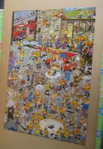 puzzel jan van haasteren brandweer 1000, Enlèvement ou Envoi, 500 à 1500 pièces, Utilisé, Puzzle