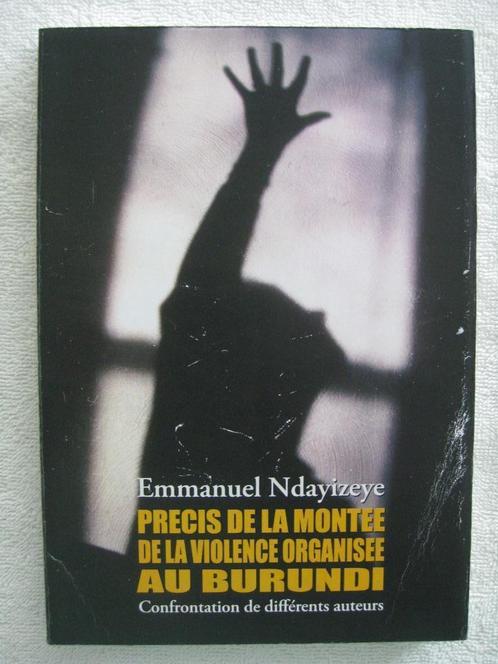 Congo belge Burundi – E. Ndayizeye - EO 2009 - peu courant, Livres, Histoire nationale, Utilisé, Enlèvement ou Envoi