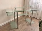 glazen bureautafel, Ophalen, Gebruikt, Bureau