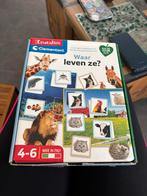Spel dieren memorie, Een of twee spelers, Ophalen, Zo goed als nieuw