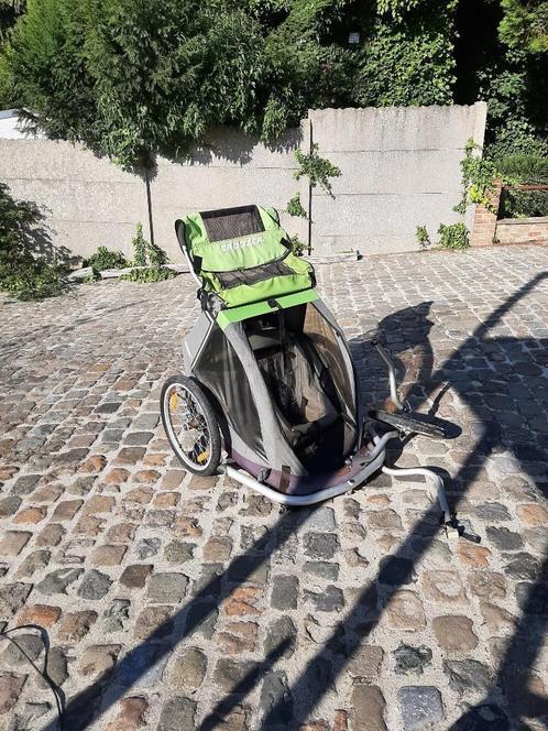 Croozer kid for 2, Fietsen en Brommers, Fietsaccessoires | Aanhangwagens en Karren, Gebruikt, Kinderkar, 20 tot 40 kg, Ophalen