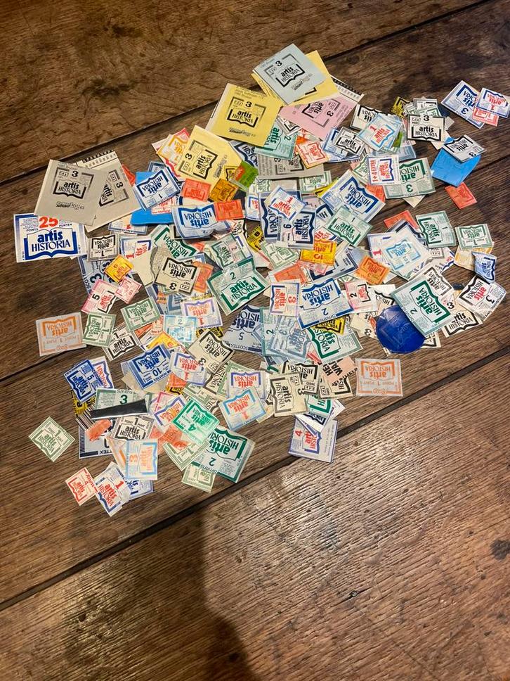 1092  Artis-Historia punten, Hobby en Vrije tijd, Spaarzegeltjes, Zegels, Bonnen of Punten, Overige soorten, Ophalen of Verzenden