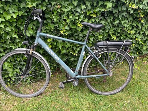 Minerva herenfiets, Fietsen en Brommers, Fietsen | Heren | Herenfietsen, Gebruikt, Overige merken, Ophalen