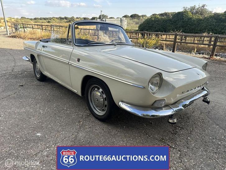 Renault Caravelle | 1966 | Route 66 Auctions, Auto's, Oldtimers, Bedrijf, Te koop, Renault, Benzine, Overige carrosserie, Handgeschakeld