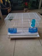 2 cage  élevage avec mangeoire extérieurs et tiroir plastque, Comme neuf, Enlèvement ou Envoi