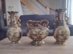 Set van drie prachtige vazen, Maison & Meubles, Accessoires pour la Maison | Vases, Comme neuf, Enlèvement, Moins de 50 cm, Poterie ou Porcelaine