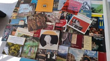 Lot collectie verzameling platen lp Klassiek beschikbaar voor biedingen