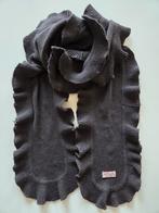 Écharpe frisée marron foncé de Monnalisa, Enlèvement ou Envoi, Porté, Écharpe