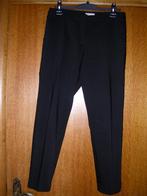 Zwarte lange broek, H&M, maat 38 (europees) klein splitje on, Comme neuf, Noir, Taille 38/40 (M), H & M