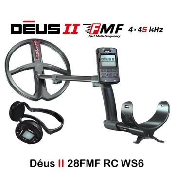 Détecteur de métaux XP DEUS II 28cm RC WS6, le top absolu !