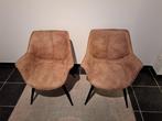 2 bruine stoelen, Nieuw, Twee, Kunststof, Design