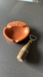 Orval asbak en flesopener ., Ophalen of Verzenden, Zo goed als nieuw, Flesopener