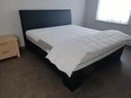 Boxspring nieuwstaat zonder matras 1,80 meter X 2 meter, Ophalen, Zwart, Tweepersoons, Zo goed als nieuw