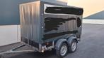 Aanhangwagen dubbelasser bache Remorque 750kg, Auto diversen, Aanhangers en Bagagewagens, Ophalen of Verzenden, Zo goed als nieuw