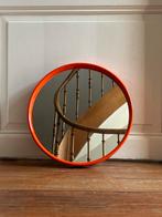 Petit miroir Space Age - cadre en métal orange, Maison & Meubles, Accessoires pour la Maison | Miroirs, Moins de 100 cm, Rond