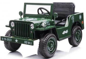 Voiture électrique enfant Jeep WILLYS 4x4 • 12V 7Ah • LUXE beschikbaar voor biedingen