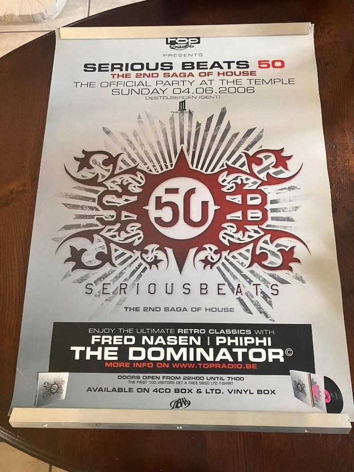 Posters ( event , discotheek , ….), Cd's en Dvd's, Cd's | Dance en House, Zo goed als nieuw, Overige genres, Ophalen of Verzenden