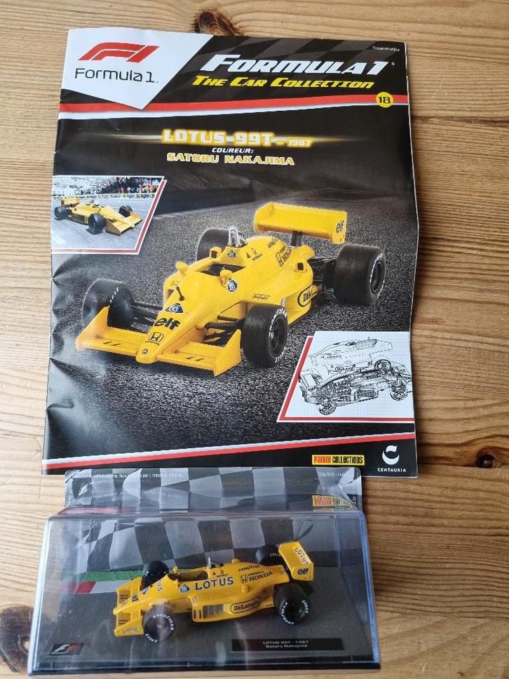 Formula 1 Lotus 99T Nakajima, Collections, Marques automobiles, Motos & Formules 1, Neuf, ForTwo, Enlèvement ou Envoi