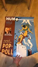 Ever meulen affiche Humo Pop-poll 1993, Ophalen of Verzenden, Zo goed als nieuw