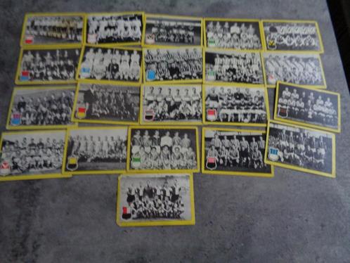 Voetbal KAARTEN maple leaf gum  anno  1960 intern.teams 21x, Hobby en Vrije tijd, Stickers en Plaatjes, Verzenden