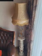 mooie vloerlamp op kristallen voet, Hollywood regency, 100 tot 150 cm, Ophalen of Verzenden, Zo goed als nieuw