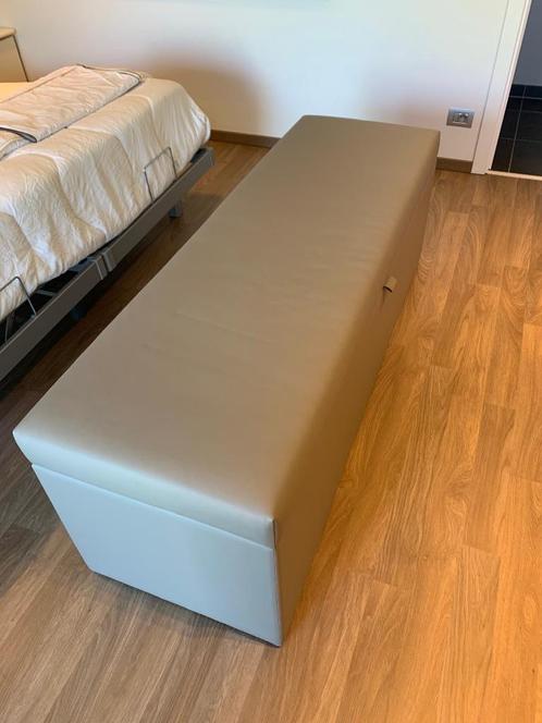 Bedbox bedkoffer opbergkoffer zitkoffer NOX Chelsea 160cm, Huis en Inrichting, Woonaccessoires | Kisten, Zo goed als nieuw, 50 tot 75 cm