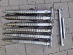 Schroefpaal fundering vechtdal, Doe-het-zelf en Bouw, Ophalen, Zo goed als nieuw, Overige metalen