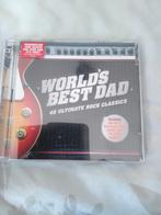2 CD S - WORLDS BEST DAD - 40 ROCK HITS, Ophalen of Verzenden, Zo goed als nieuw, Poprock