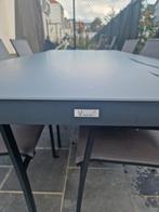 Tuinset Vinci 6 personen antraciet, Tuin en Terras, Ophalen, Gebruikt, 6 zitplaatsen, Aluminium