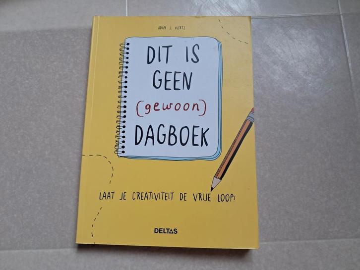 Adam J. Kurtz - Dit is geen (gewoon) dagboek, Boeken, Overige Boeken, Ophalen of Verzenden