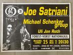 Poster Joe Satriani in Vorst Nationaal, Comme neuf, Enlèvement ou Envoi