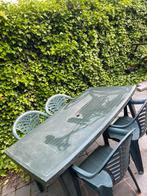 Tuintafel met 4 stoelen, Ophalen