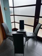 Chaises de cuisine - 4 pièces, Maison & Meubles, Enlèvement, Utilisé, Gris, Quatre